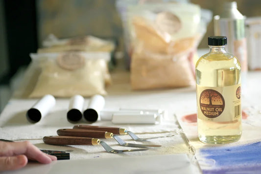 How to make Natural oil paints