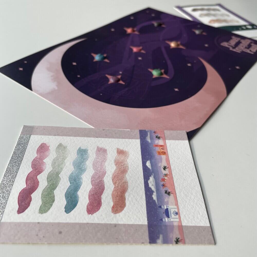 Lunar Card Painting Kit