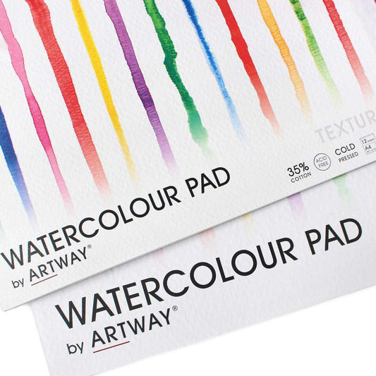 Artway '35' Watercolour Pad - 300gsm - 35% Cotton - A4/A3