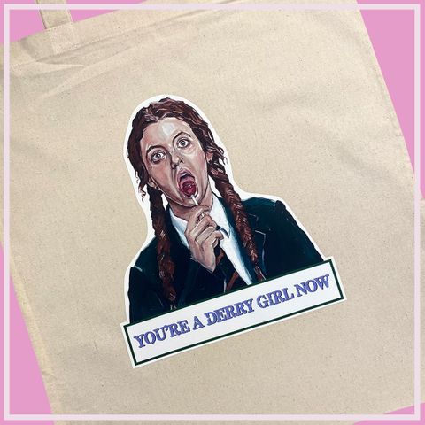 Derry Girls Tote Bag