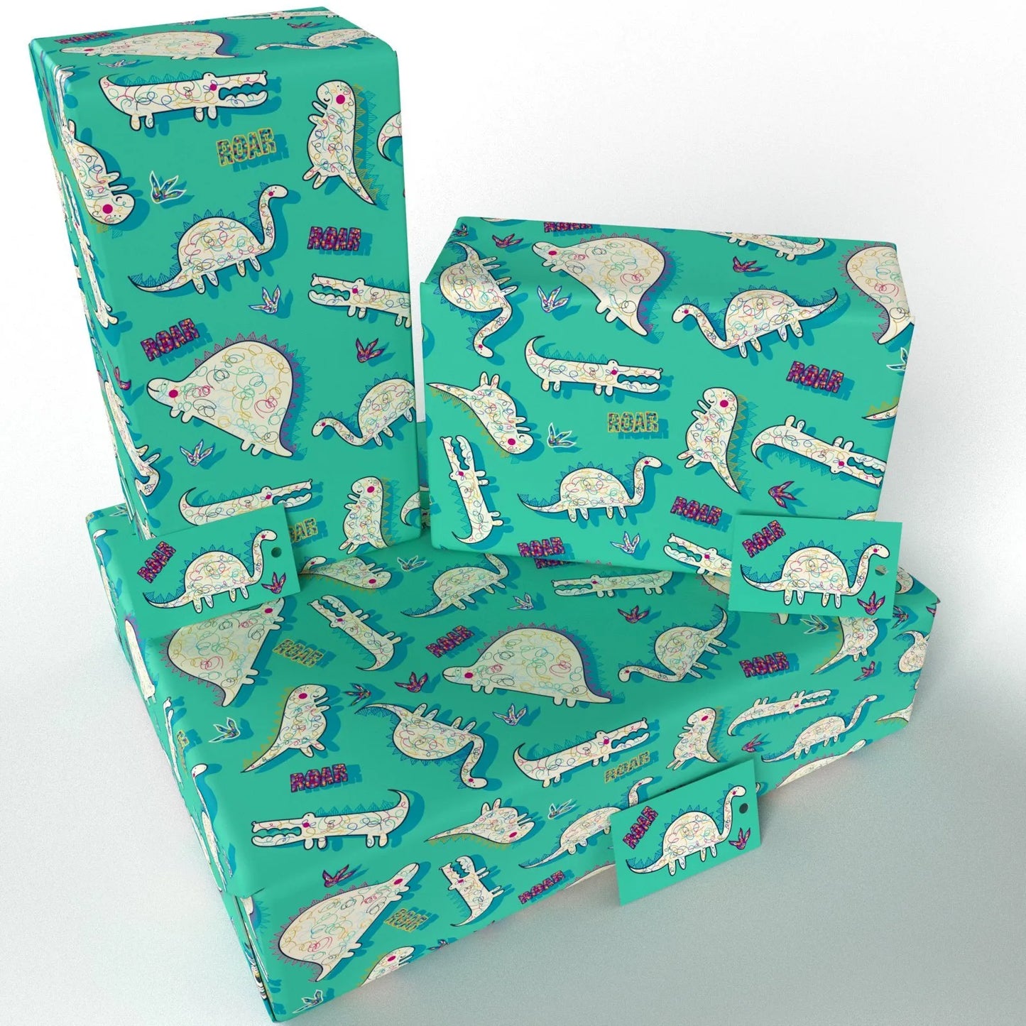 Rewrapped Wrapping Paper • 100% Recycled • Vegan Ink