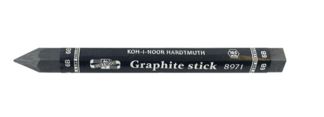 Koh-I-Noor 6B Chunky Graphite Stick