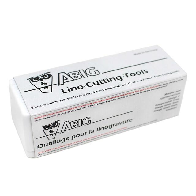 ABIG Lino Cutting Set in Plastic Box